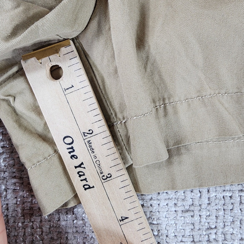 J.Crew Buttery Twill City Fit Chino Shorts Womens 6 Khaki Lightweight NWT - Picture 6 of 14